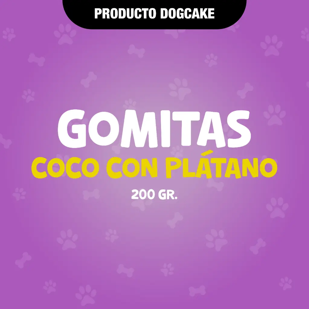 Gomitas 200gr COCO CON PLATANO