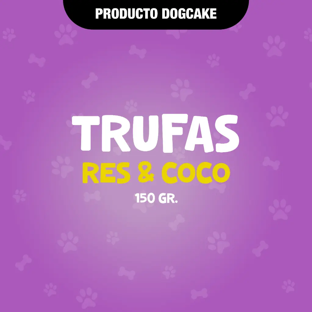 TRUFAS RES & COCO - 150GR