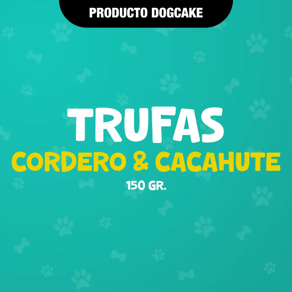 TRUFAS CORDERO & CACAHUATE - 150GR