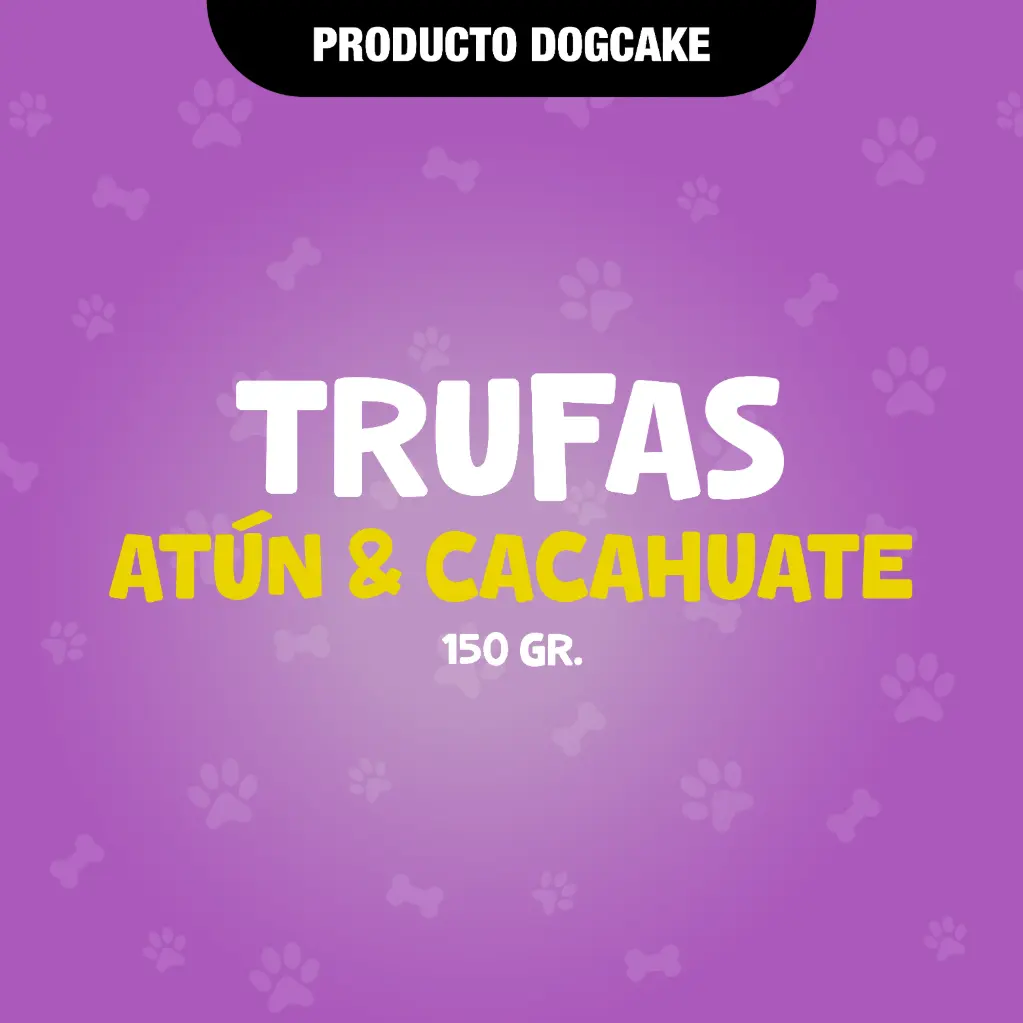 TRUFAS ATUN & CACAHUATE - 150GR