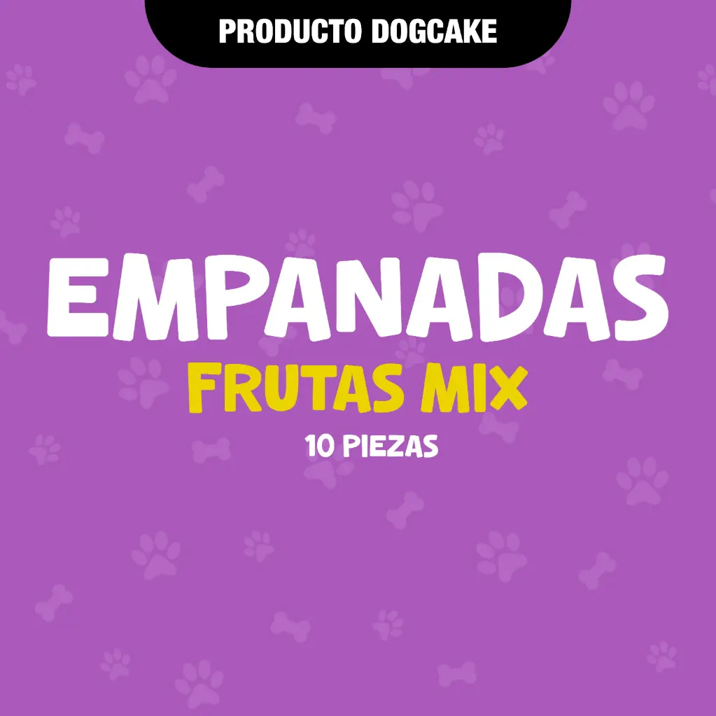 EMPANADAS 10PZAS - FRUTAS MIX