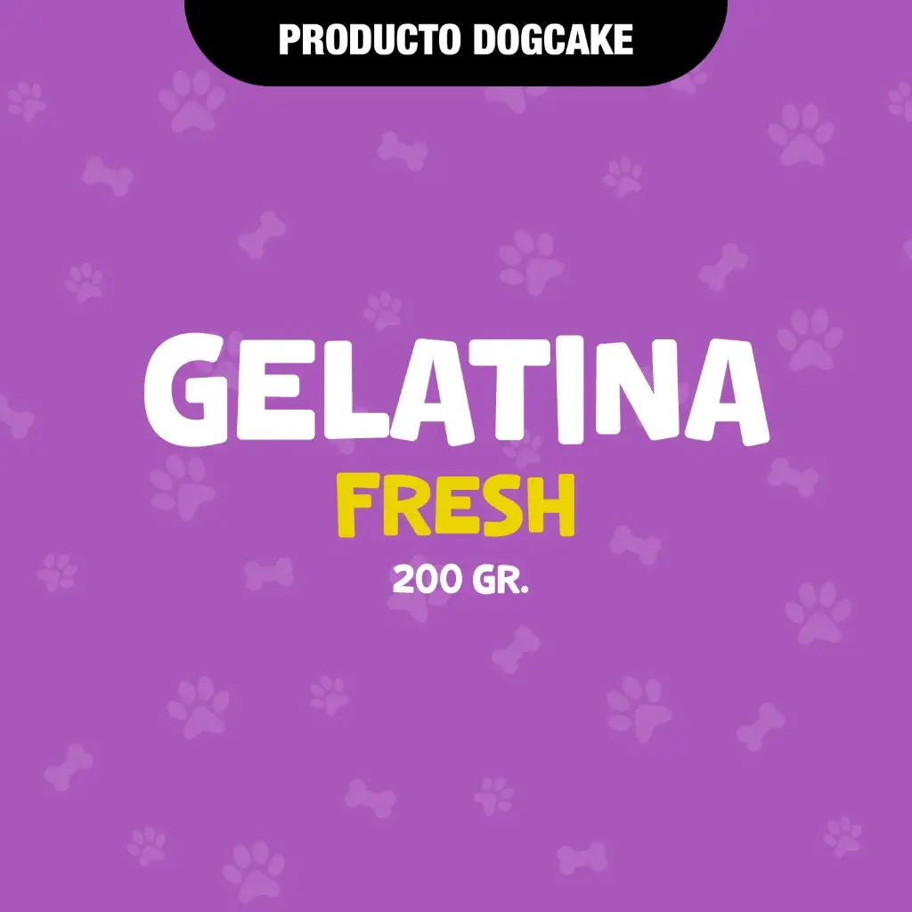 GELATINA FRESH - 200GR