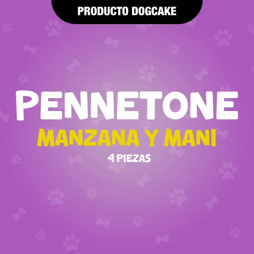 PANNETONE 4PZAS - MANZANA MANI