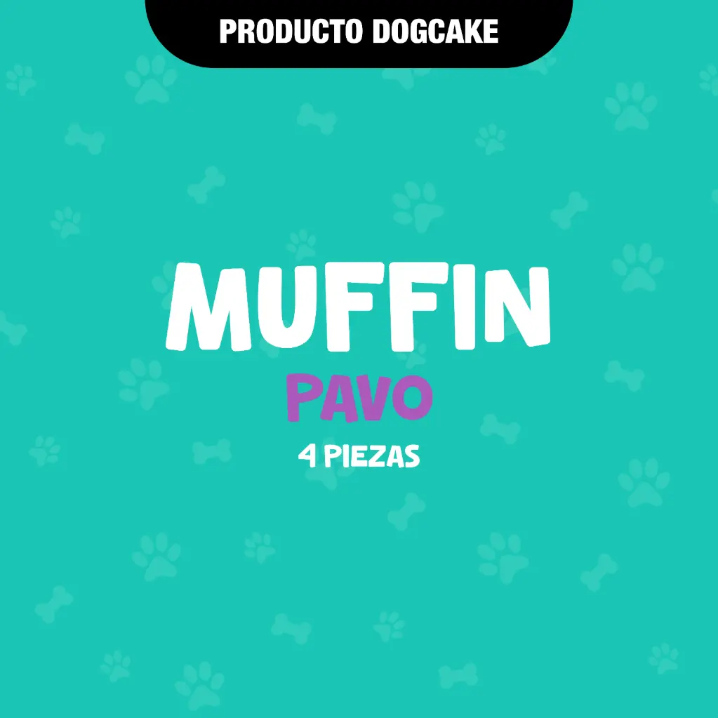 MUFFIN SUAVE - 4PZAS - PAVO