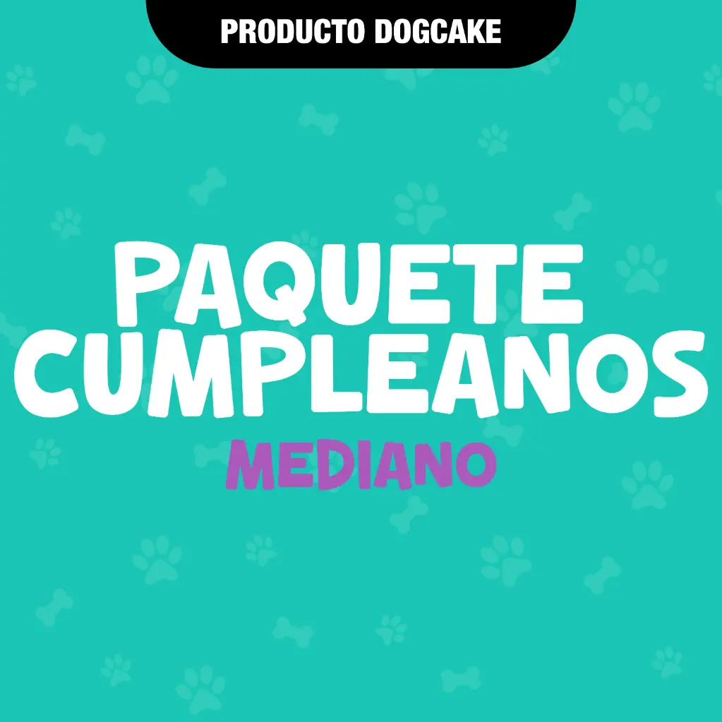 PAQUETE DE CUMPLEAÑOS MEDIANO