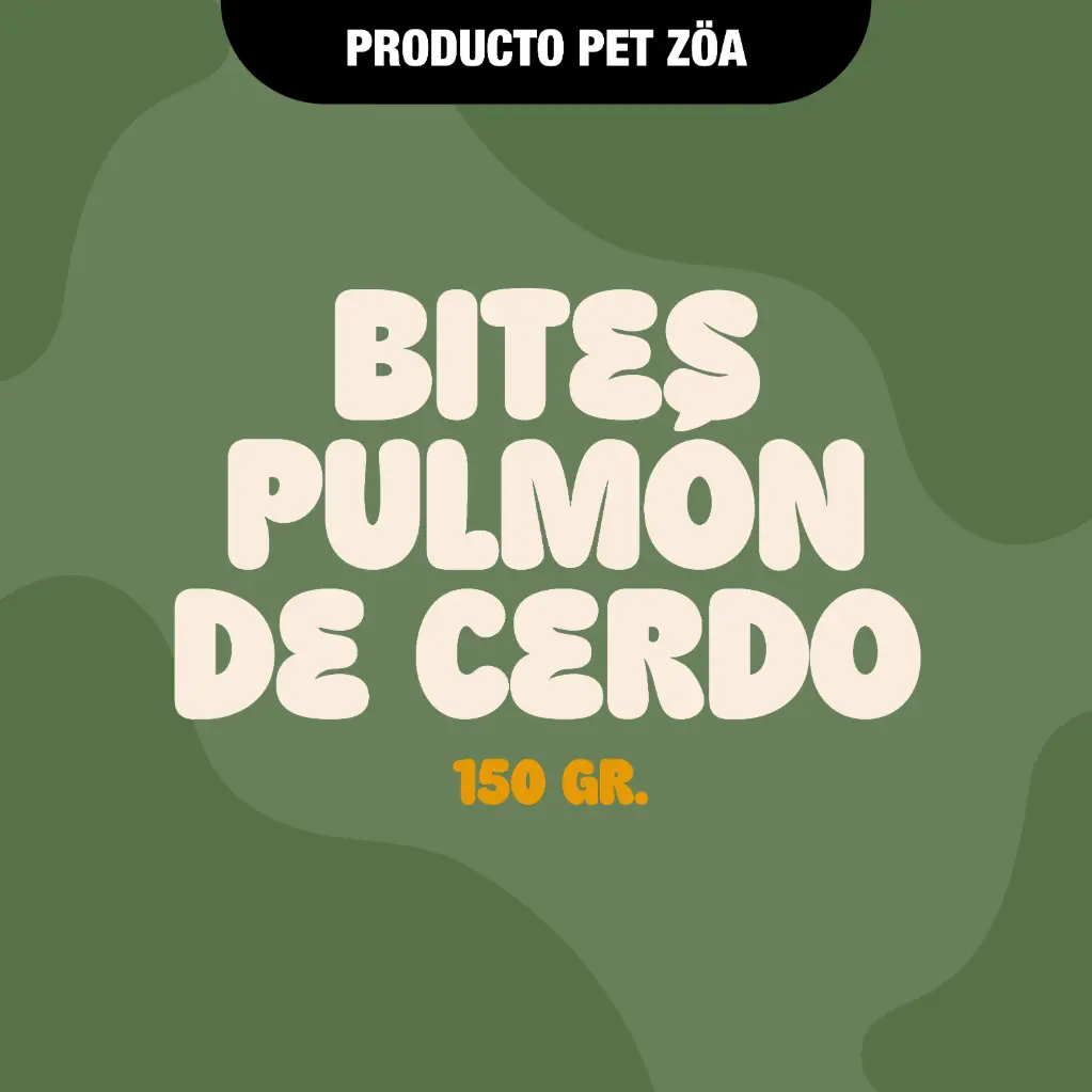Bites de pulmón de cerdo - 150gr