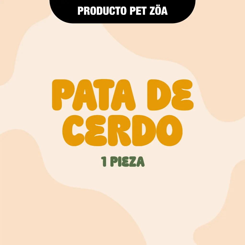 Pata de cerdo - 1pza