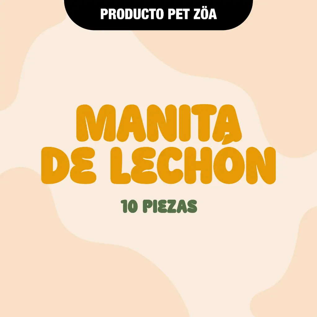 Manita de lechon - 10pzas