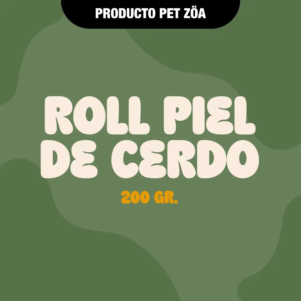 Roll de piel de cerdo - 200gr