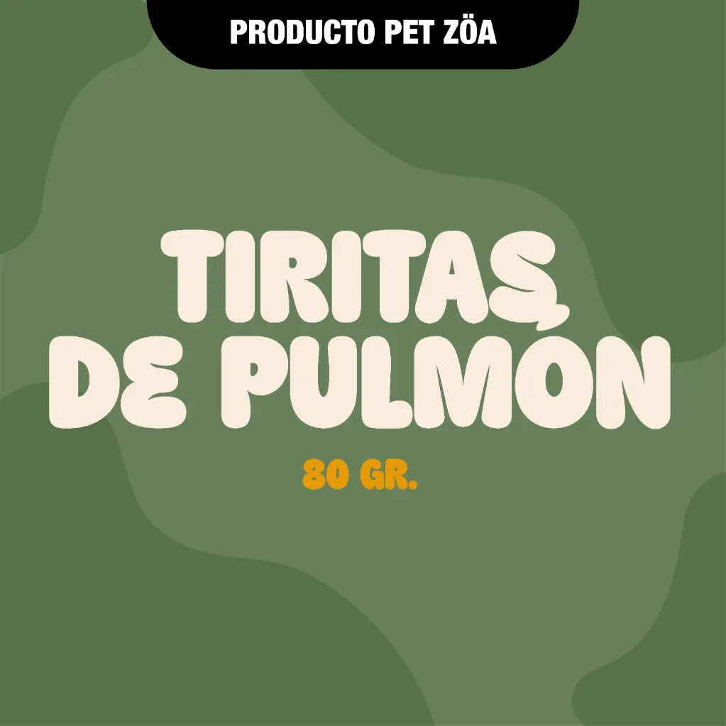 Tiritas de pulmon - 80gr