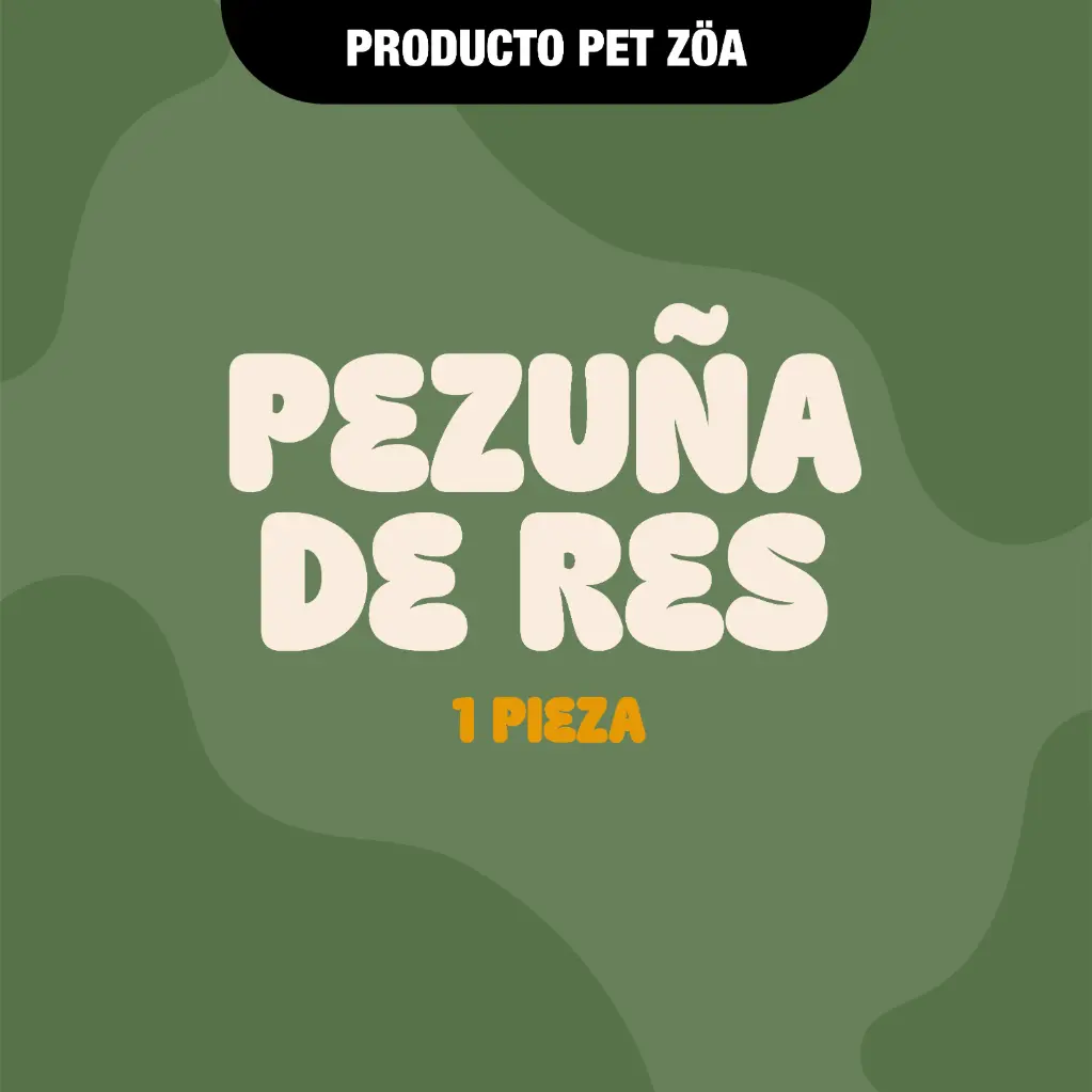 Pezuña de res - 1pza