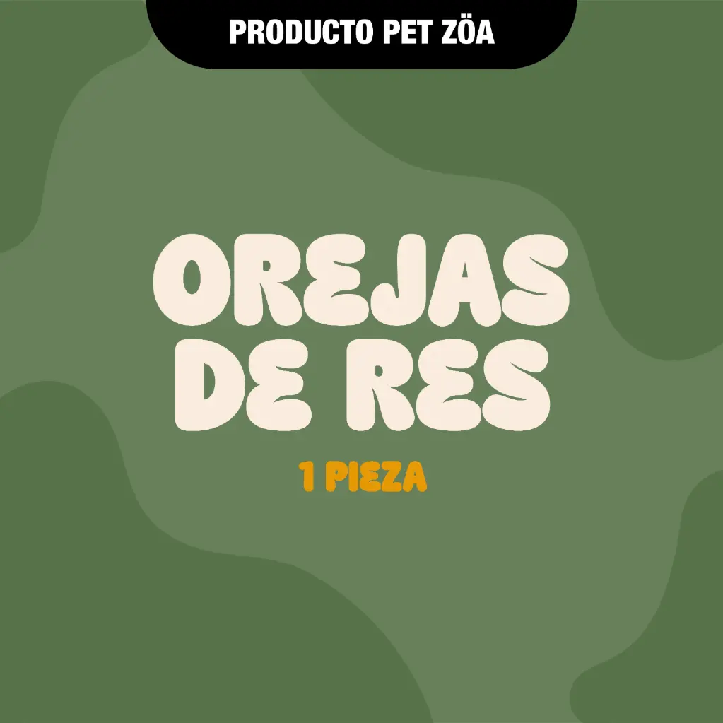 Oreja de res - 1pza