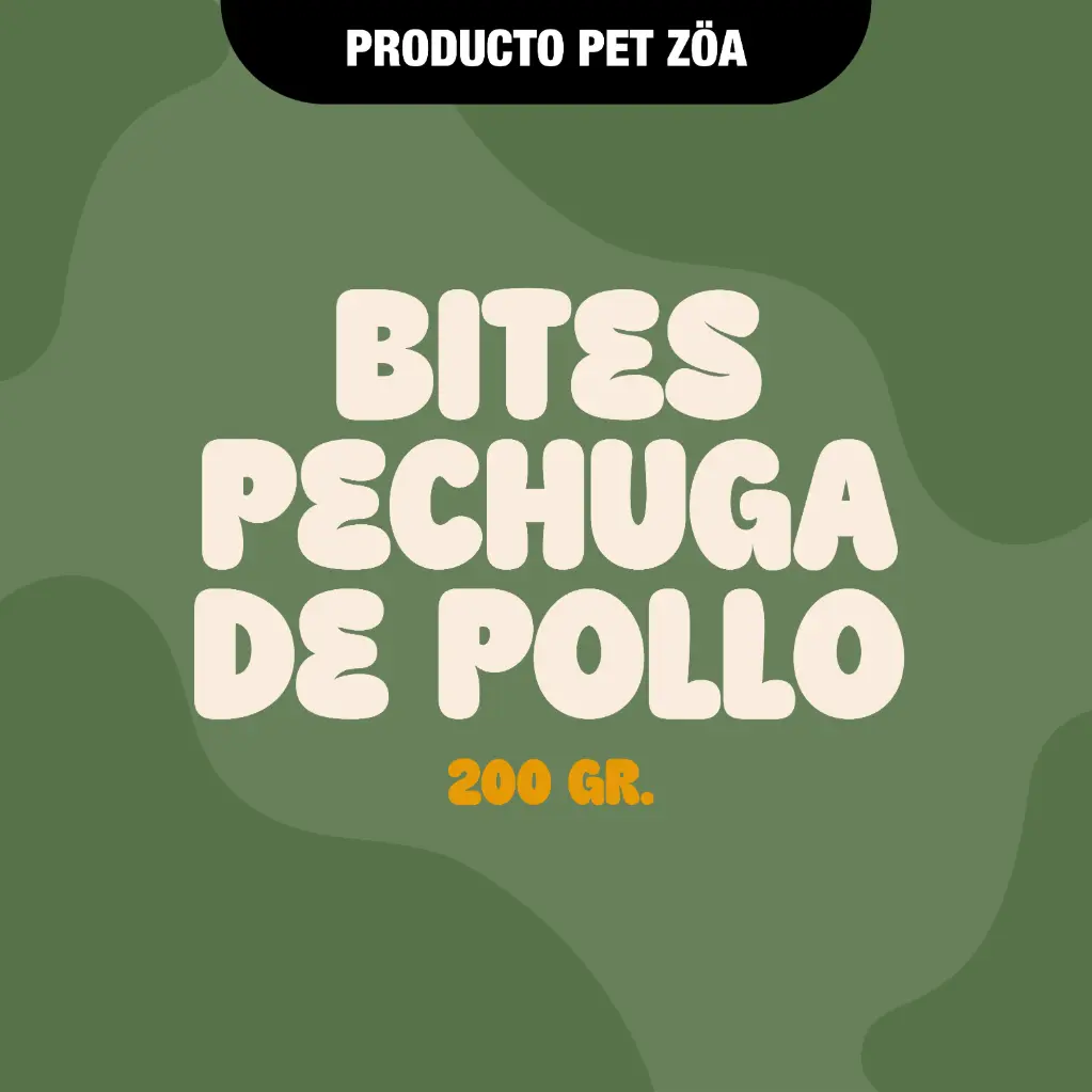 Bites de pechuga de pollo - 200gr