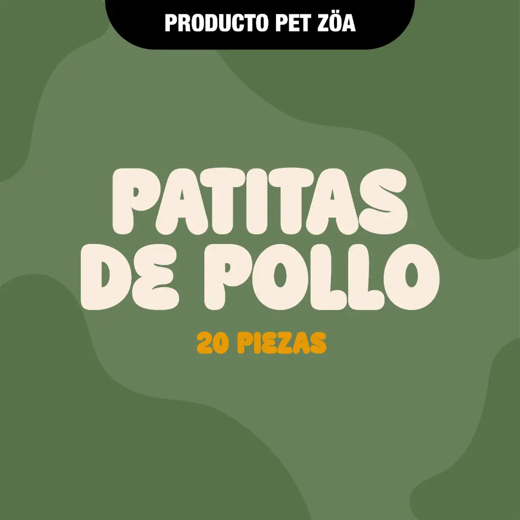 Patitas de pollo - 20pzas