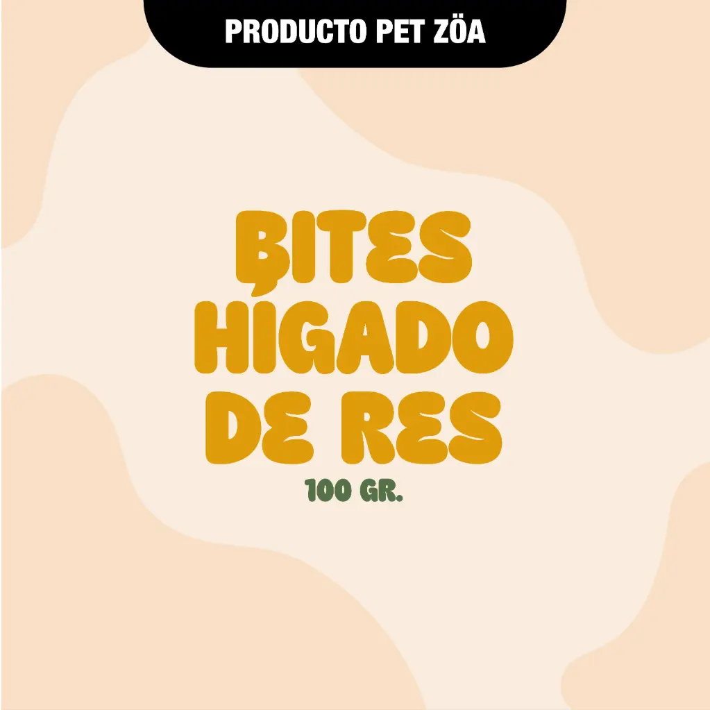 Bite Hígado Res - 100 gr