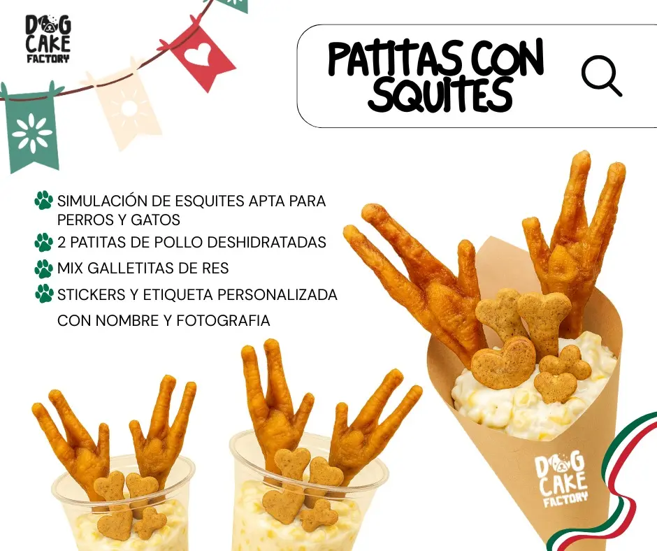 ESQUITES CON PATITAS - 1PZA