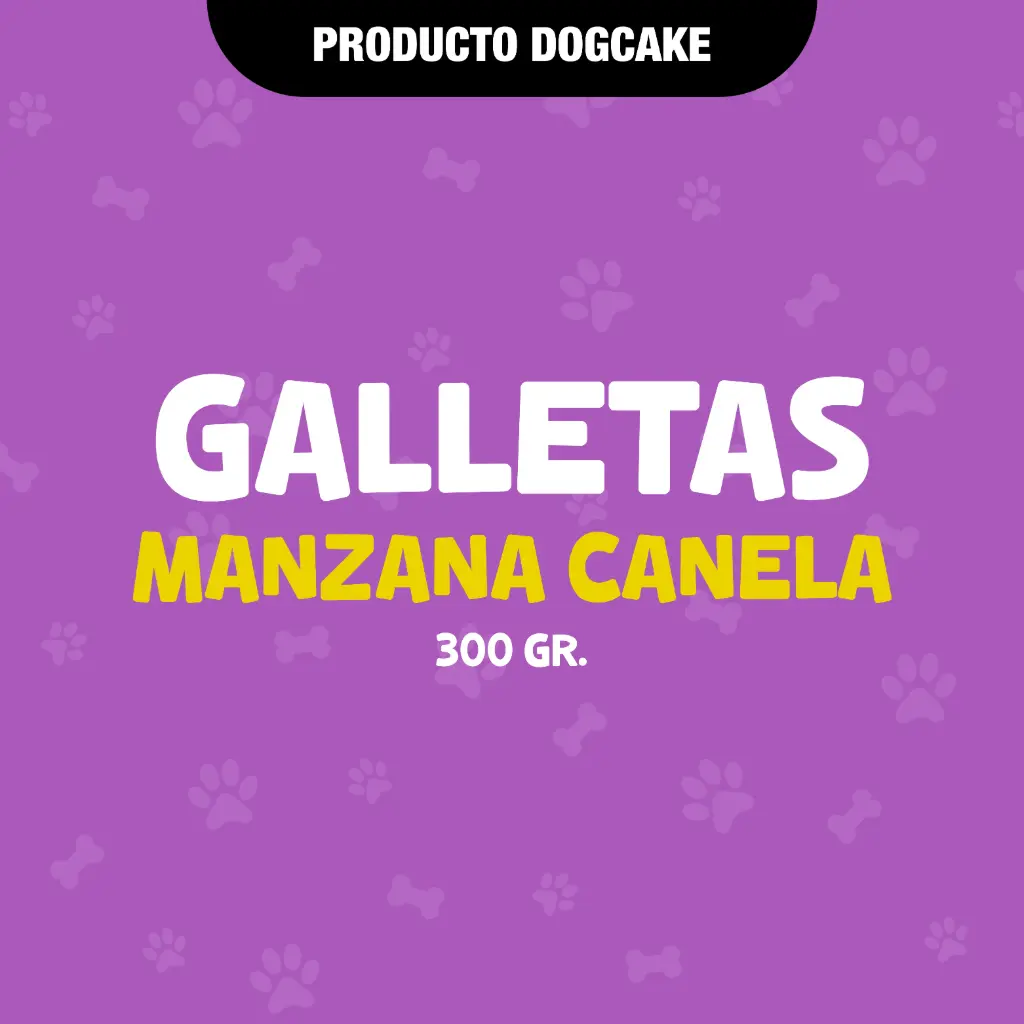 Galletas MANZANA CANELA - 300GR 
