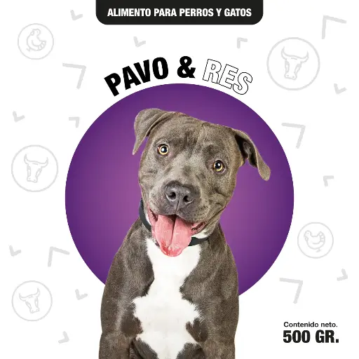 [PAVO500GRPYG] Pavo & res / 500 gr.