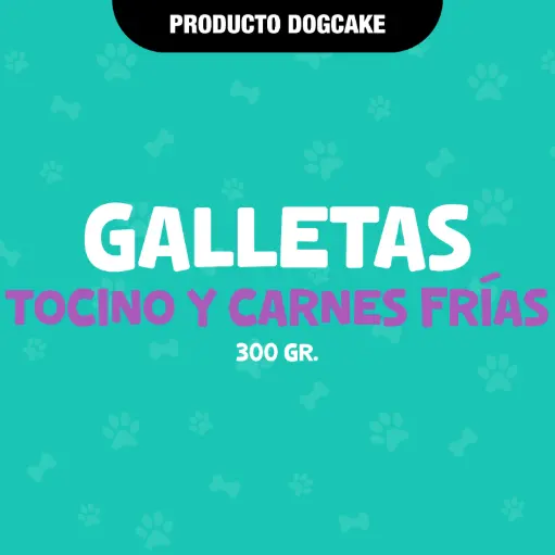 [GALLTOCINO] Galletas TOCINO Y CARNES FRIAS - 300GR
