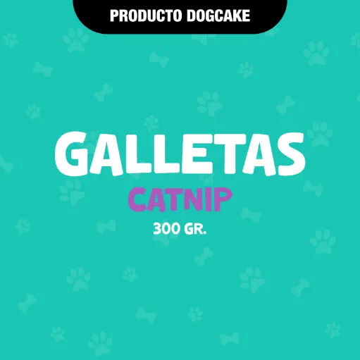 [GALLCATNIP] Galletas CATNIP - 300GR