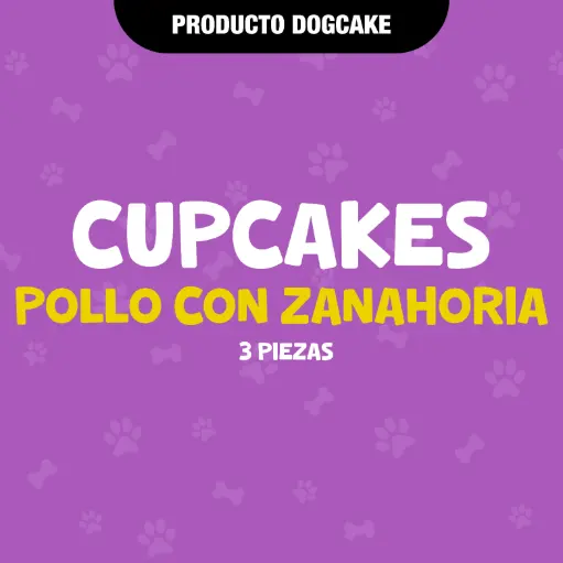 [CUPCAKPOLLOCONZANAHORIA] CUPCAKES POLLO & ZANAHORIA - 3PZAS