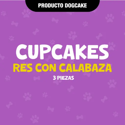[CUPCAKRESCONCALABAZA] CUPCAKES RES CON CALABAZA - 3PZAS 