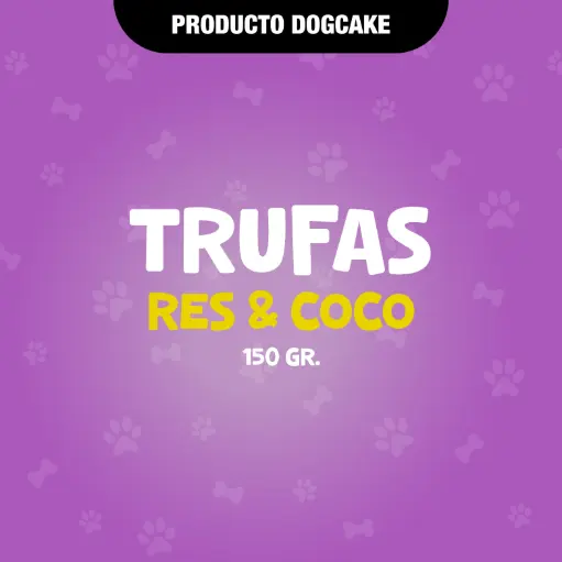 [TRUFRESCONCOCO] TRUFAS RES & COCO - 150GR