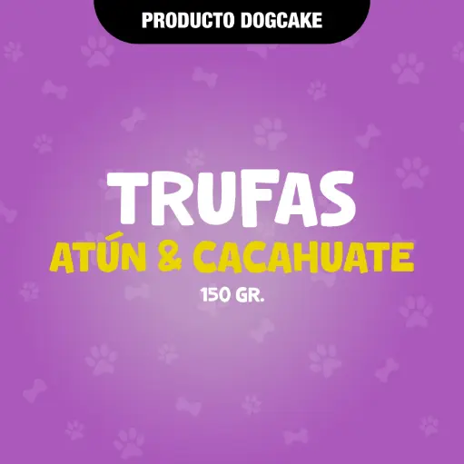 [TRUFATUNCONCACAHUATE] TRUFAS ATUN & CACAHUATE - 150GR
