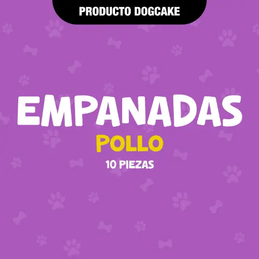 [EMPPOLLO] EMPANADAS 10PZAS - POLLO