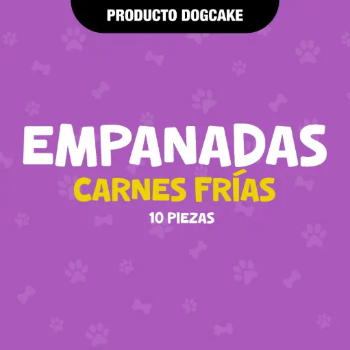 [EMPCARNESFRIAS] EMPANADAS 10PZAS - CARNES FRIAS