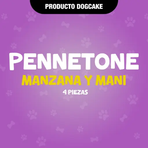 [PANNMANZANAMANI] PANNETONE 4PZAS - MANZANA MANI