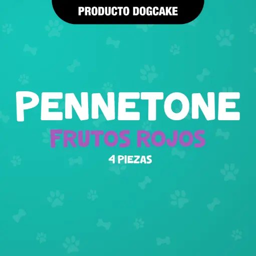 [PANNFRUTOSROJOS] PANNETONE 4PZAS - FRUTOS ROJOS