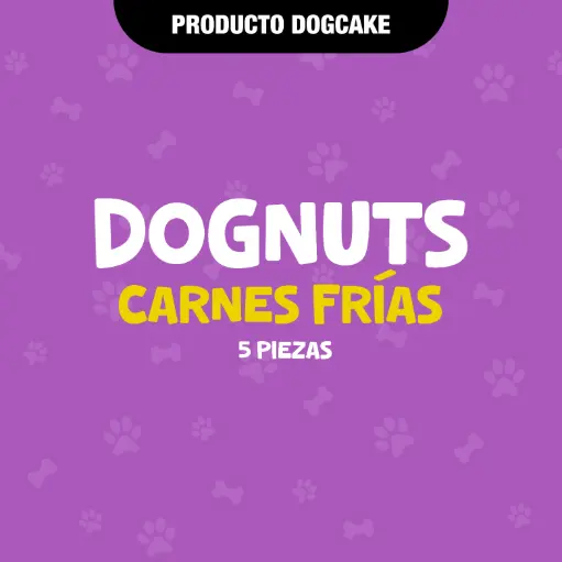 [DOGNUTSCARNES] DOGNUTS 5PZAS - CARNES FRIAS