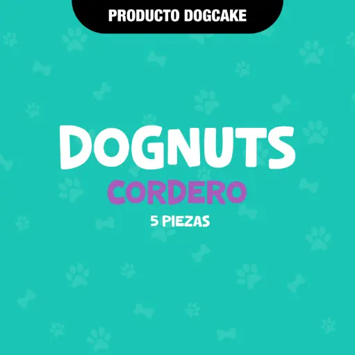 [DOGNUTSCORDERO] DOGNUTS 5PZAS - CORDERO