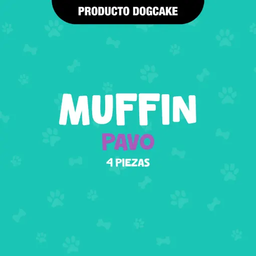 [MUFFSUAVPAVO] MUFFIN SUAVE - 4PZAS - PAVO