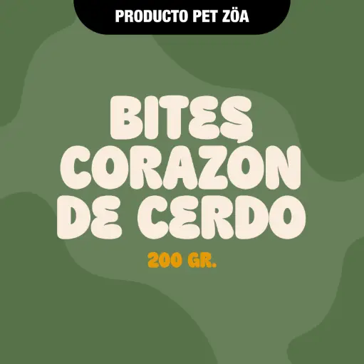 [BITECORAZONCERDO200GR] Bites de corazón de cerdo - 200gr