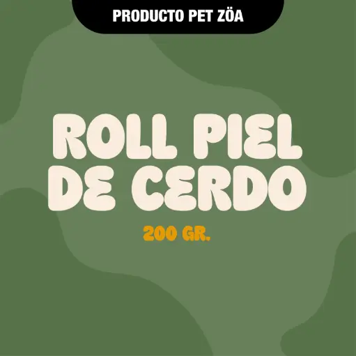 [ROLLPIELCERDO200GR] Roll de piel de cerdo - 200gr