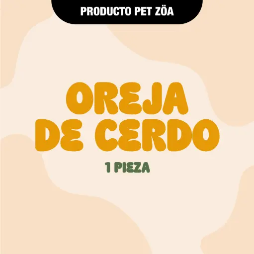 [OREJACERDO1PZA] Oreja de cerdo- 1pza