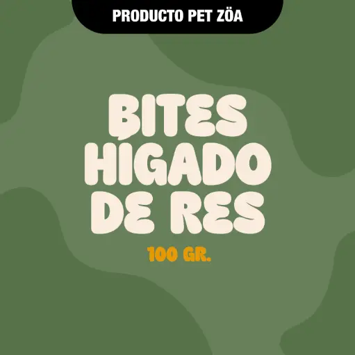 [BITESHIGADORES100GR] Bites de higado de res - 100gr