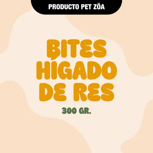[BITESHIGADORES300GR] Bites de higado de res - 300gr