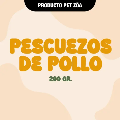 [PESCUEZOSPOLLO200GR] Pescuezos de pollo - 200gr