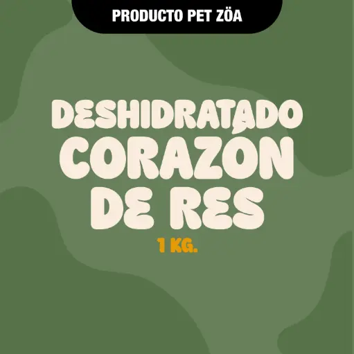 [DESHIDRATADOCORAZONRESGRANEL1KG] DESHIDRATADO CORAZÓN DE RES 1KG - GRANEL