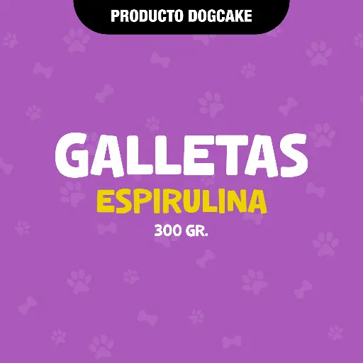 [GALLESPIRULINA] Galletas ESPIRULINA - 300GR 